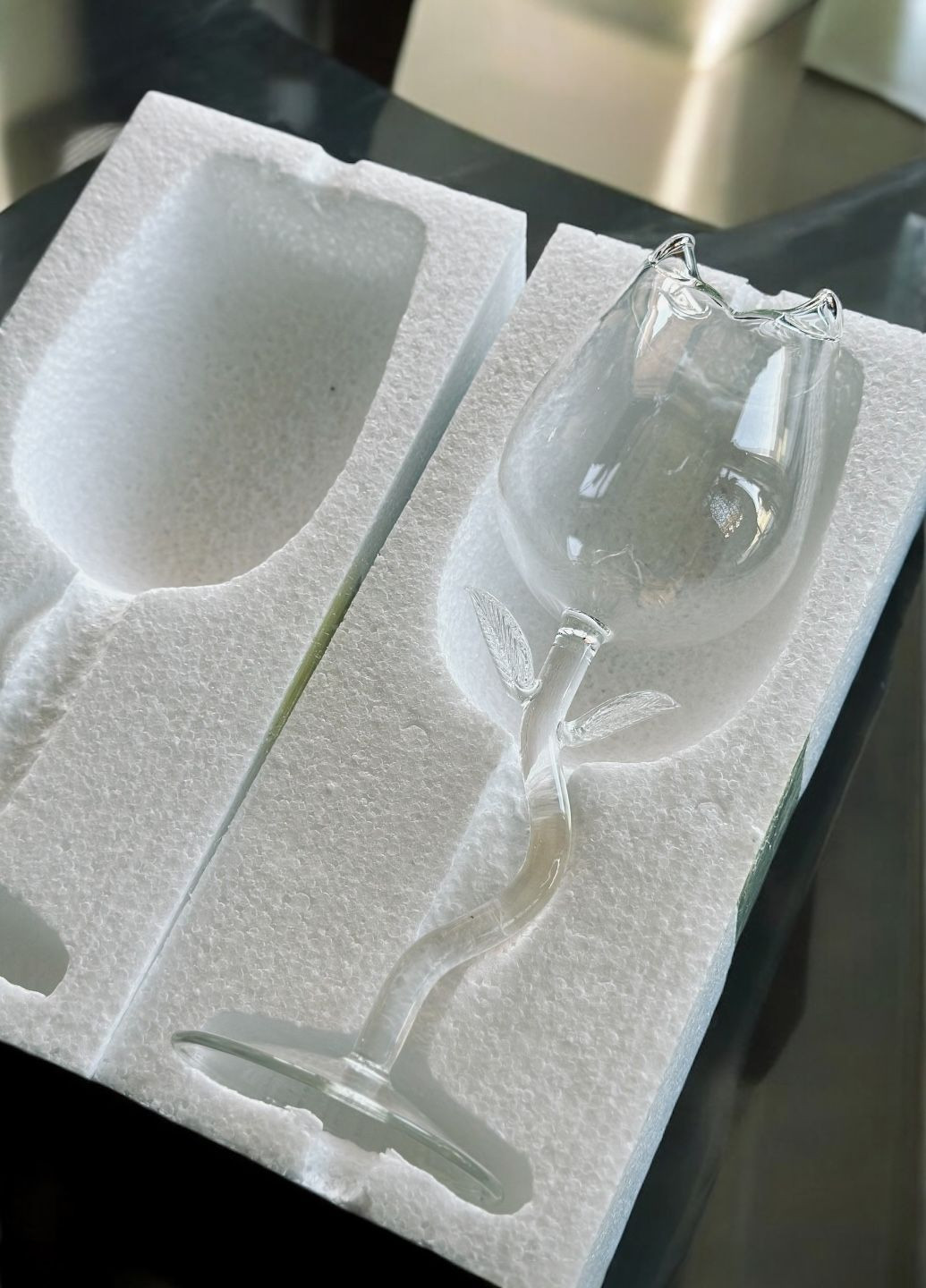 Келих для вина та коктейлів "Троянда" 300мл No Brand (329443726)