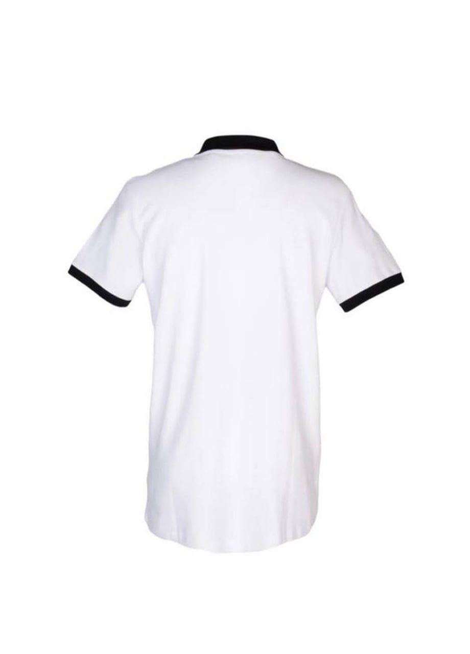 Белая футболка-поло для мужчин John Richmond однотонная
