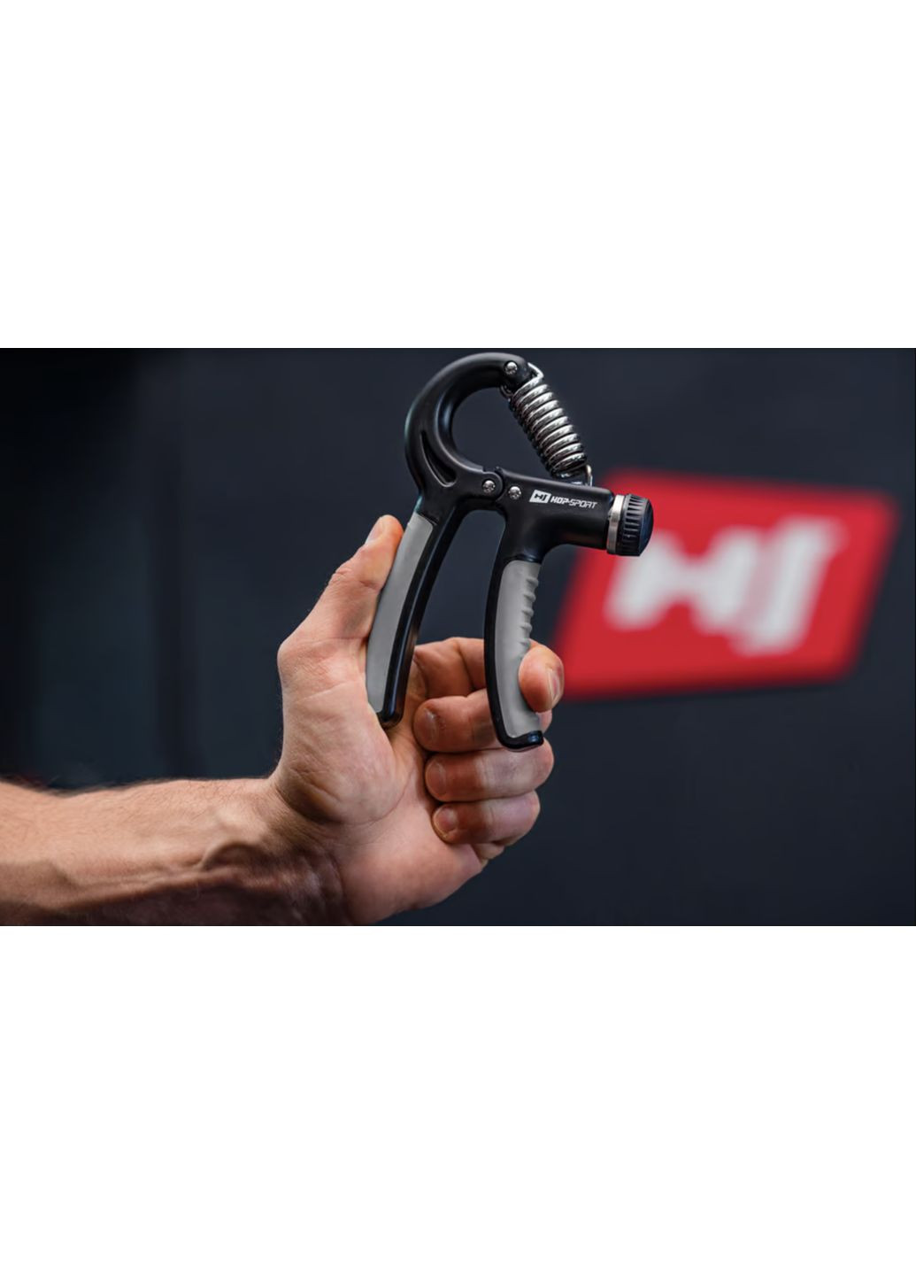 Еспандер регульований 5-60кг HS-P060HG чорно Hop-Sport (361952369)