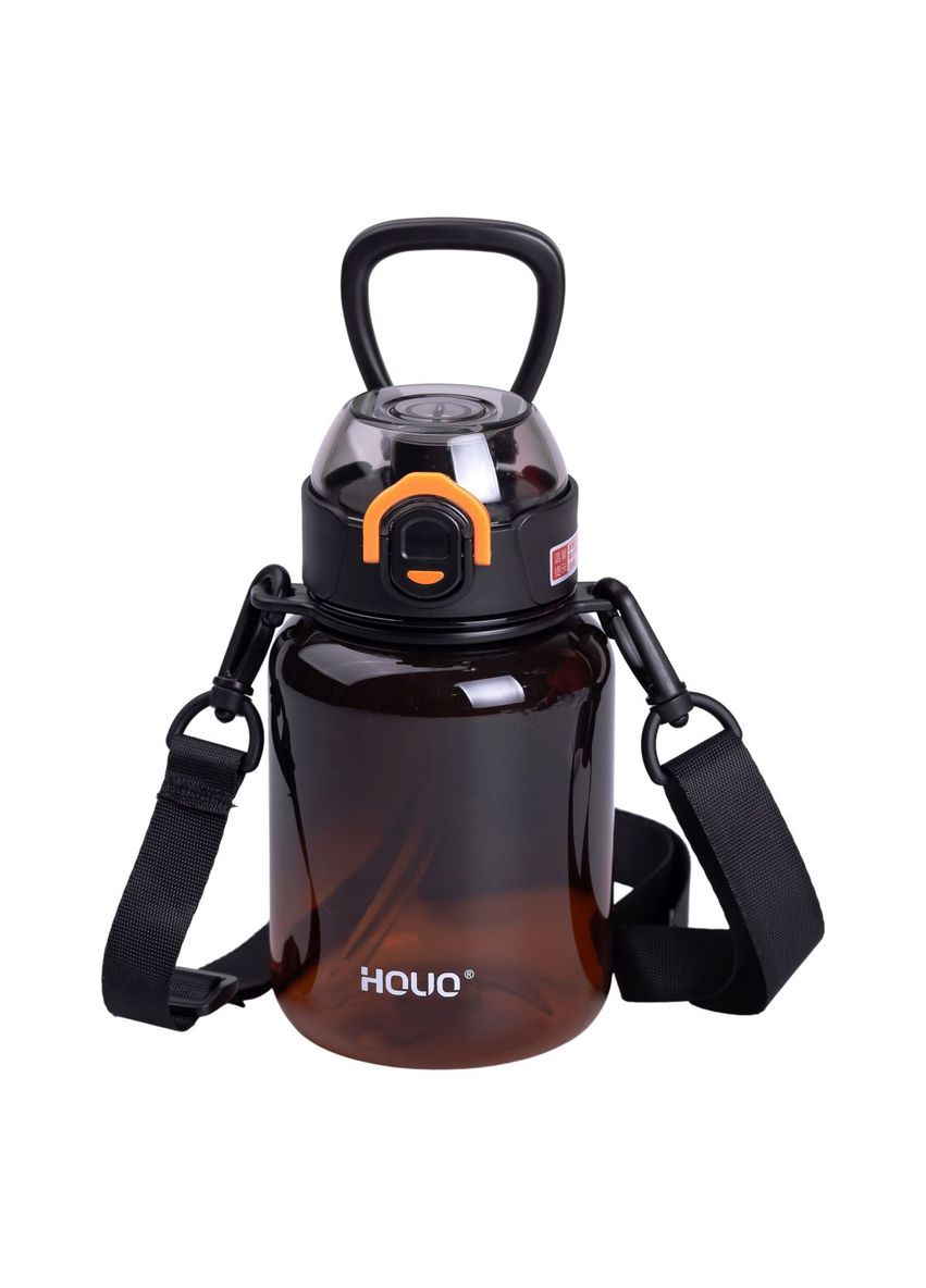 Бутылка для воды многоразовая 700 мл бутылочка с трубочкой для спорта и школы 16.5 см Синяя HP-14-32B (A-033912) Yiwu (356729076)