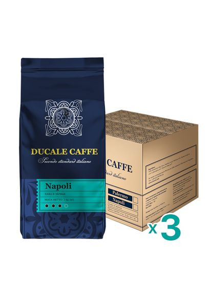DUCALE Napoli 3 ящика 24кг Ducale Caffe (292144420)