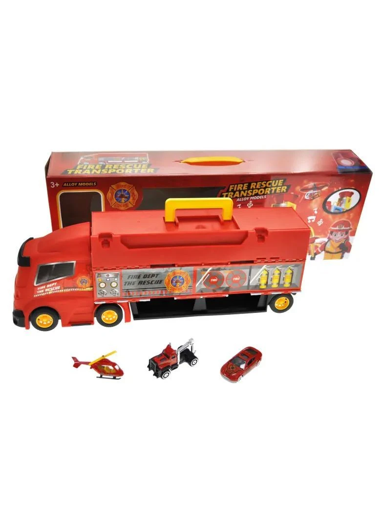 Игрушечный автоприцеп с паркингом ZH613 пластик в ассортименте YG Toys Маш0613 (374170016)