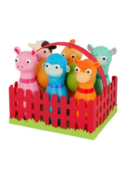 Игровой набор для боулинга – Веселая ферма (BT1802Z) Battat для боулінгу - Весела ферма (366155443)