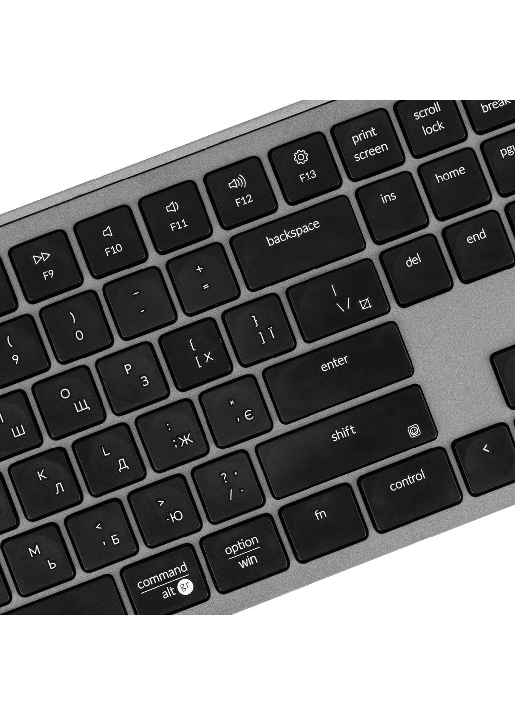 Клавиатура мембрана B6 Pro, USB/WL/BT, space gray Keychron (367854298)