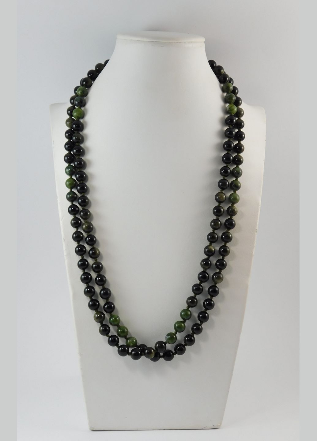 Намисто Обсидіан, Жадеїт Fursa fashion (322315660)