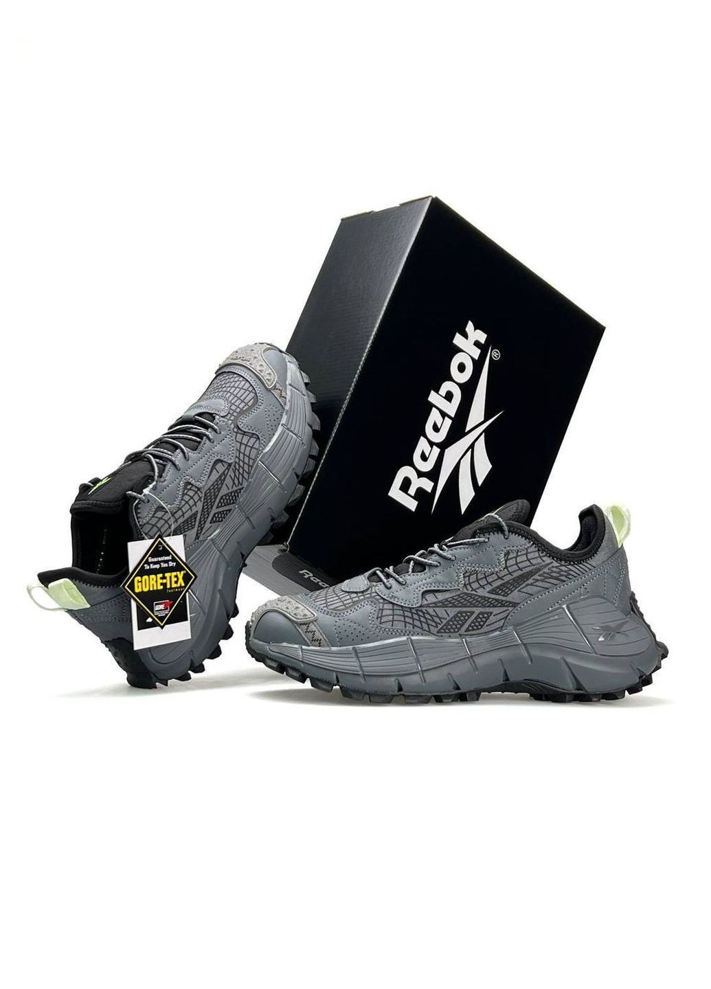 Сірі Зимовий кросівки чоловічі No Brand