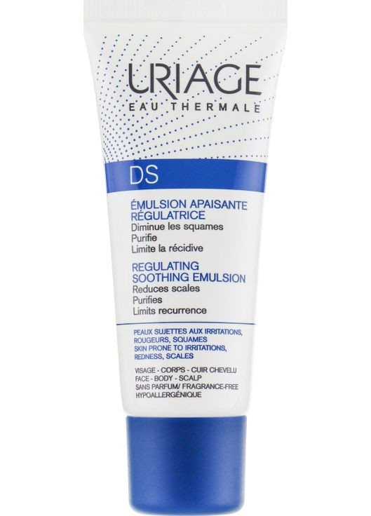 Заспокійлива емульсія проти почервонінь і подразнень D. S. Emulsion 40ml (24783-689) Uriage (368640909)