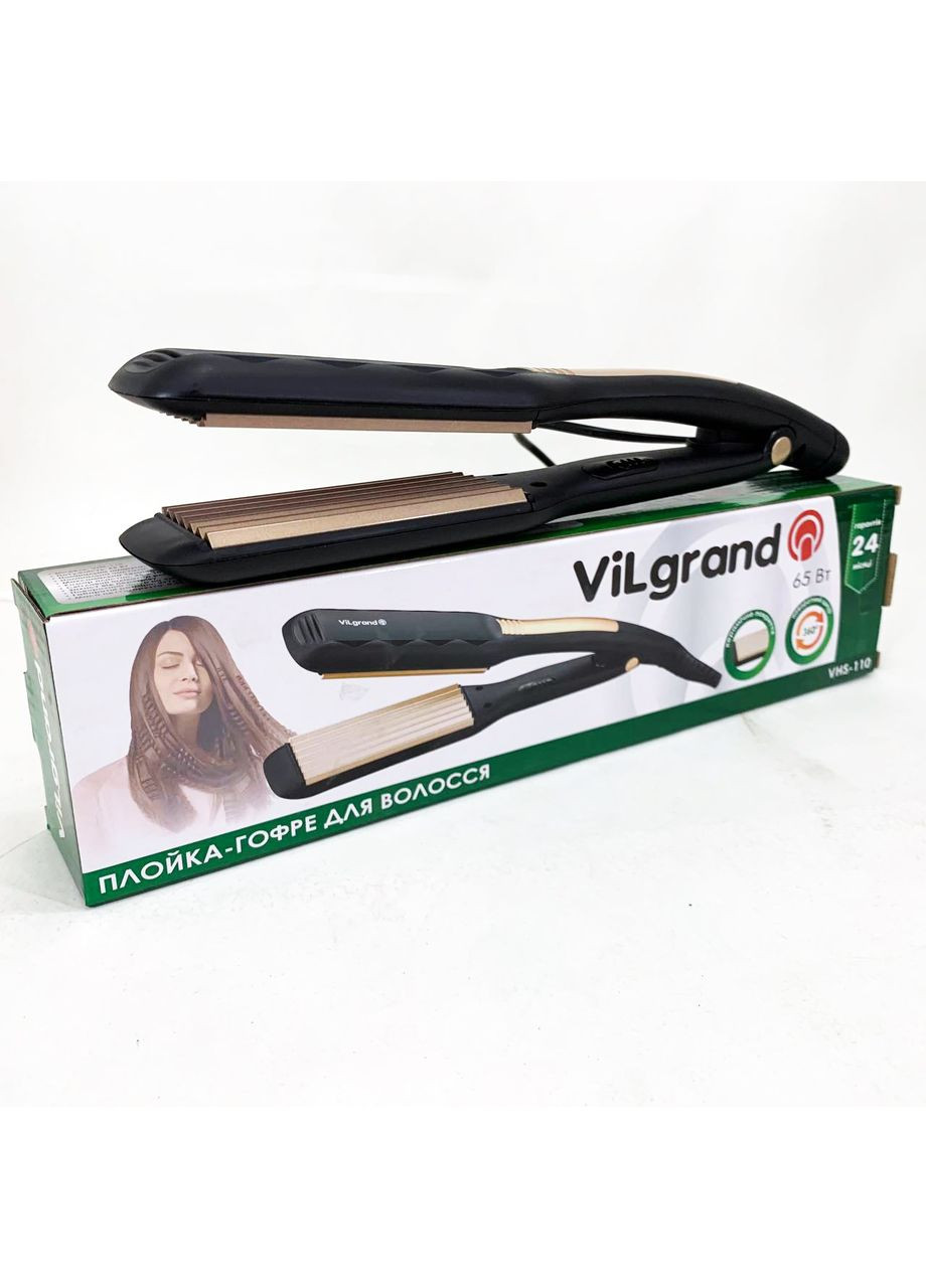 Плойка для волосся VHS-110. Колір: золотий Vilgrand (364664596)