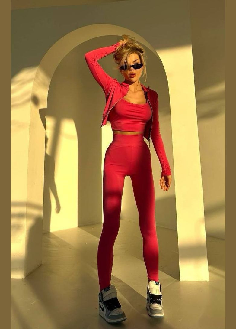 Женский костюм-тройка спортивный No Brand (315864847)