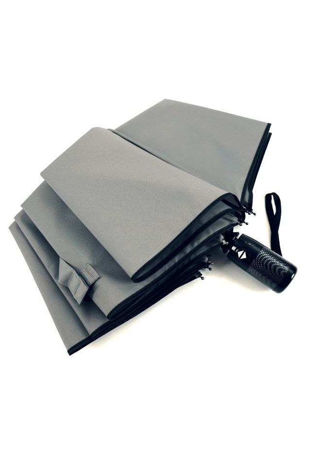 Серый зонт мужской 02j автомат на 9 спиц с логотипом bmw серый средний система антиветер (301909514)