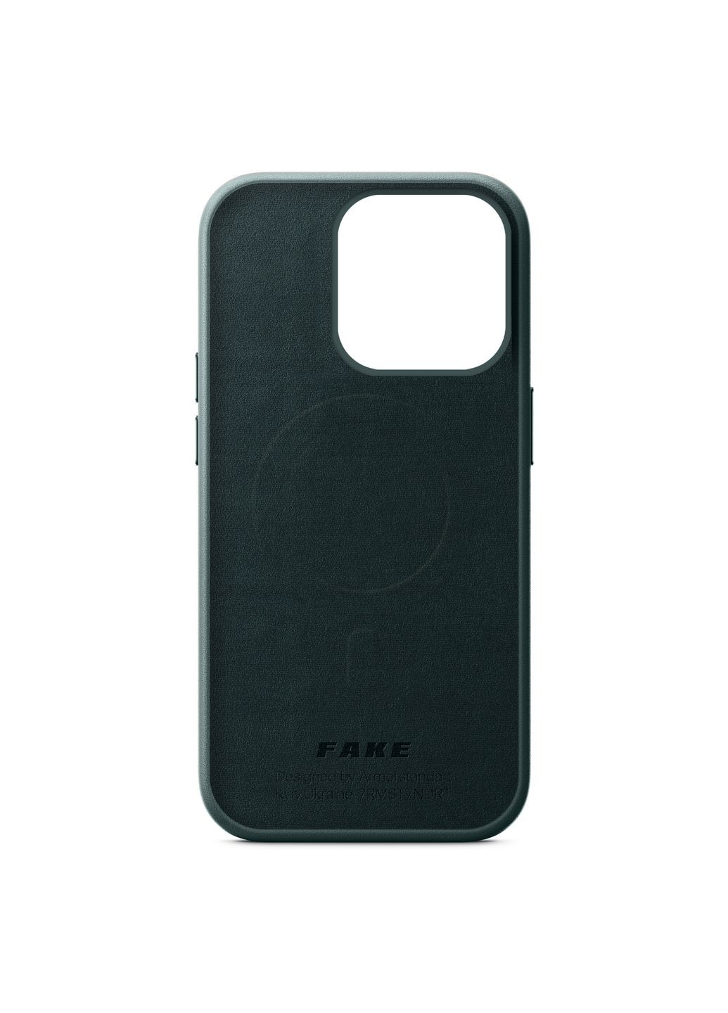 Панель FAKE Leather Case для Apple iPhone 14 Pro Shirt Green (ARM64399) ArmorStandart (260010114)