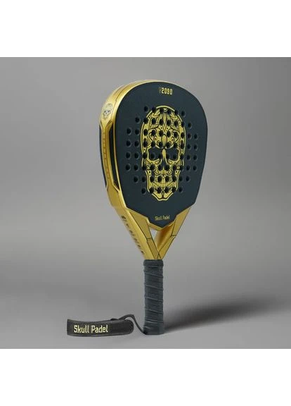 Ракетка для падела V2090 Black / Gold 24K Skull Padel (386441399)