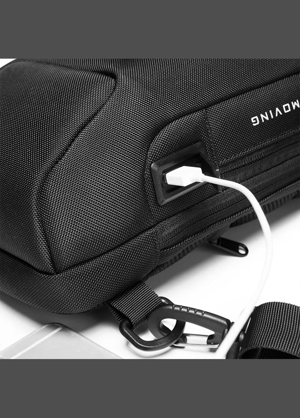 Рюкзак з однією лямкою Сумка слінг () 9.7'' з USB 3.0 Micro USB Камуфляж Bange BGS22085 Camo (366288915)