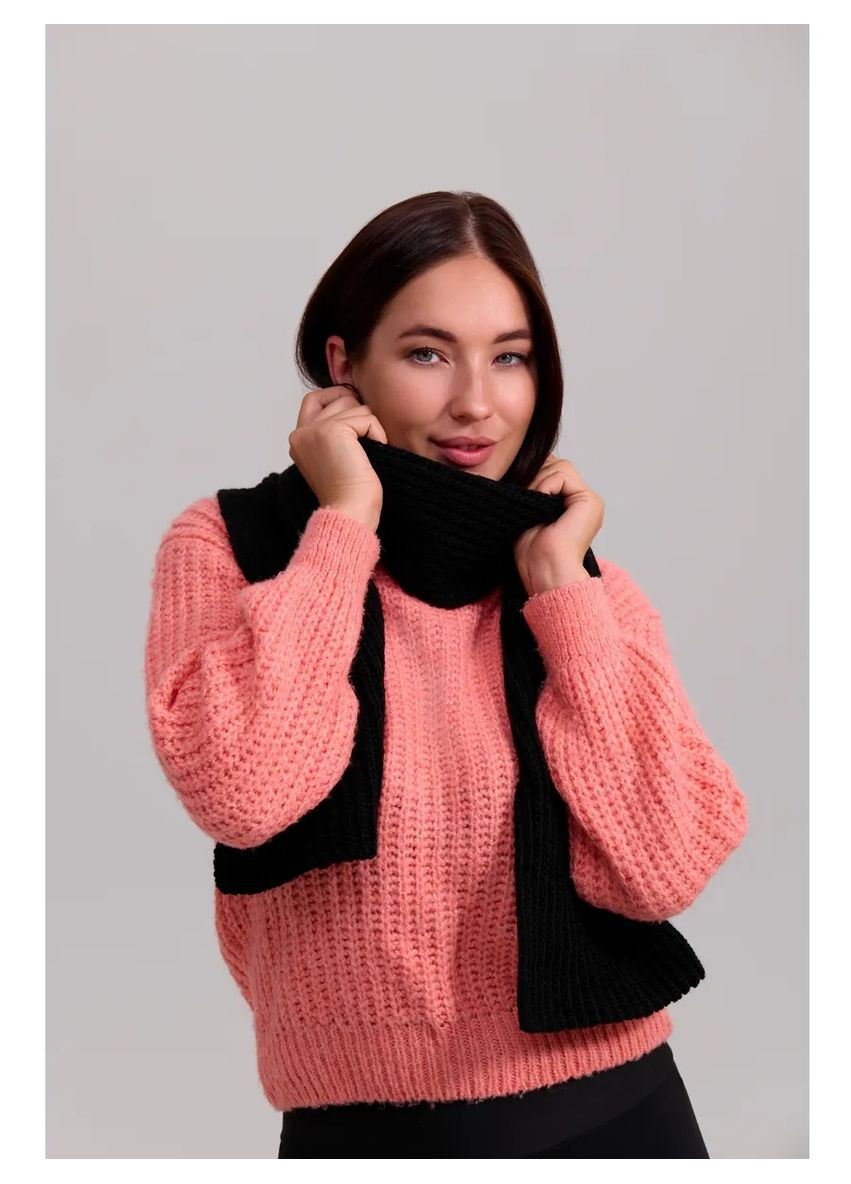 Женский зимний комплект шапка + шарф - Сандра No Brand Жіночий зимовий комплект (362185461)