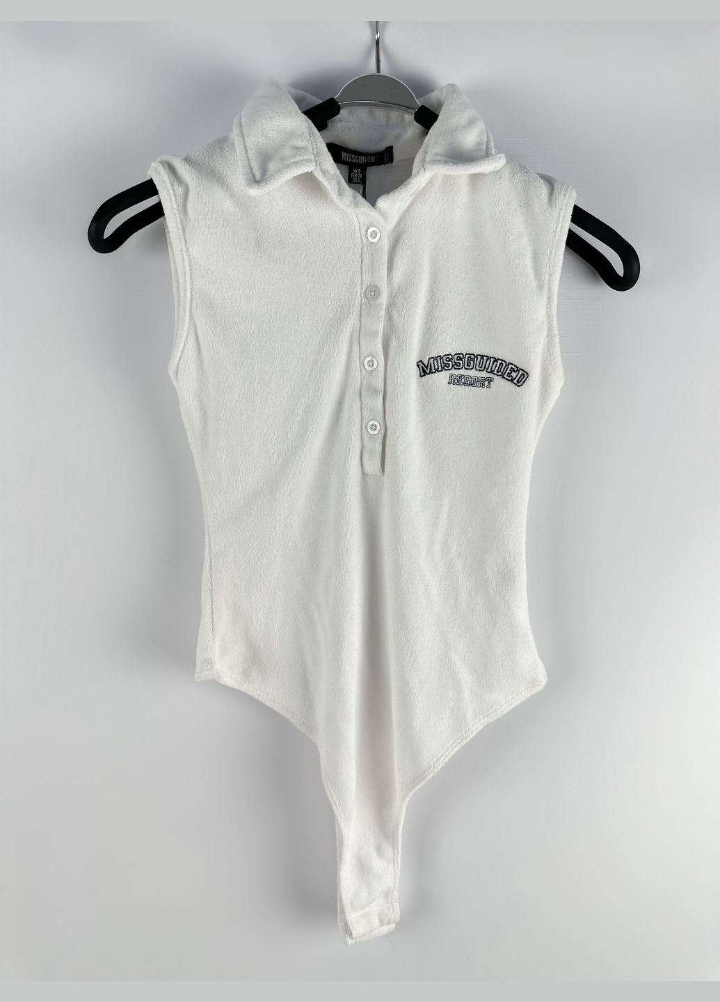 Боді Біле BTG-0029 Missguided (289748907)