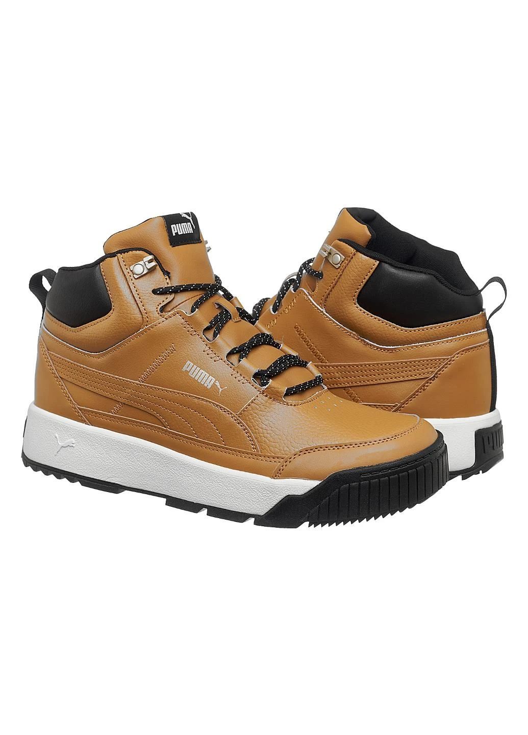 Коричневые осенние ботинки 38639202 Puma