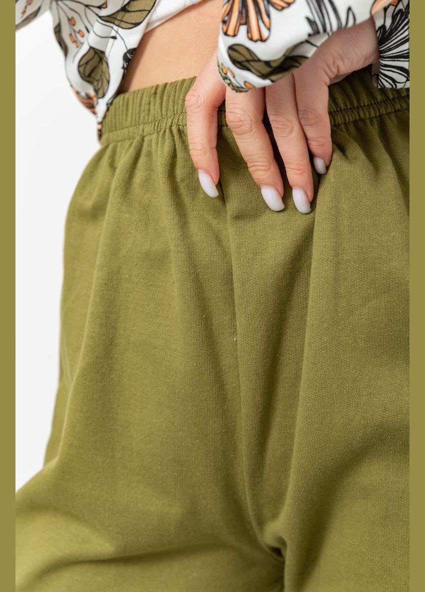 Оливковая (хаки) всесезон пижама женская утепленная, цвет сиренево-пудровый, Ager
