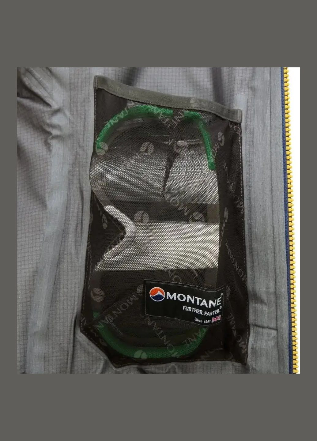 Синя демісезонна куртка ontane endurance pro jacket antarctic blue Montane