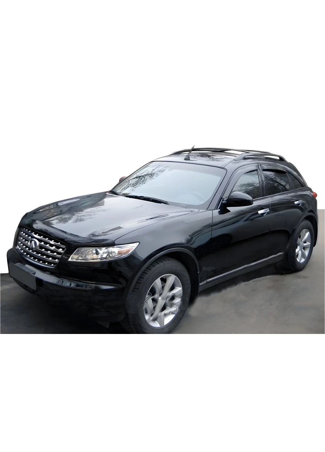 Дефлекторы окон (4 шт, ) для Infiniti FX 2003-2008 гг Hic (389055522)
