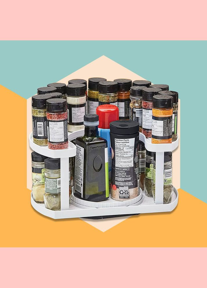 Подставка для специй Spice Spinner Two-Tiered Spice Organizer No Brand (329889393)