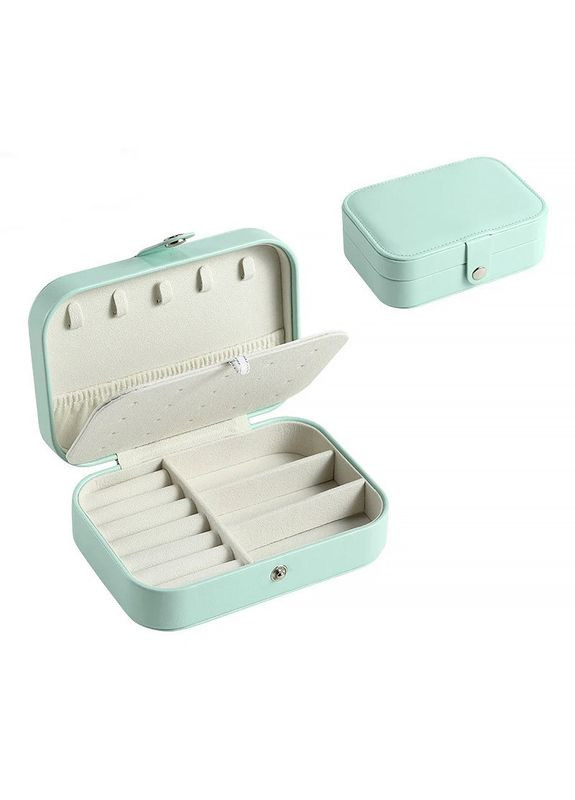Шкатулка SP-01161 Turquoise 16*11*5 см для украшений и ювелирных изделий портативная 9шт Casegrace (352011310)