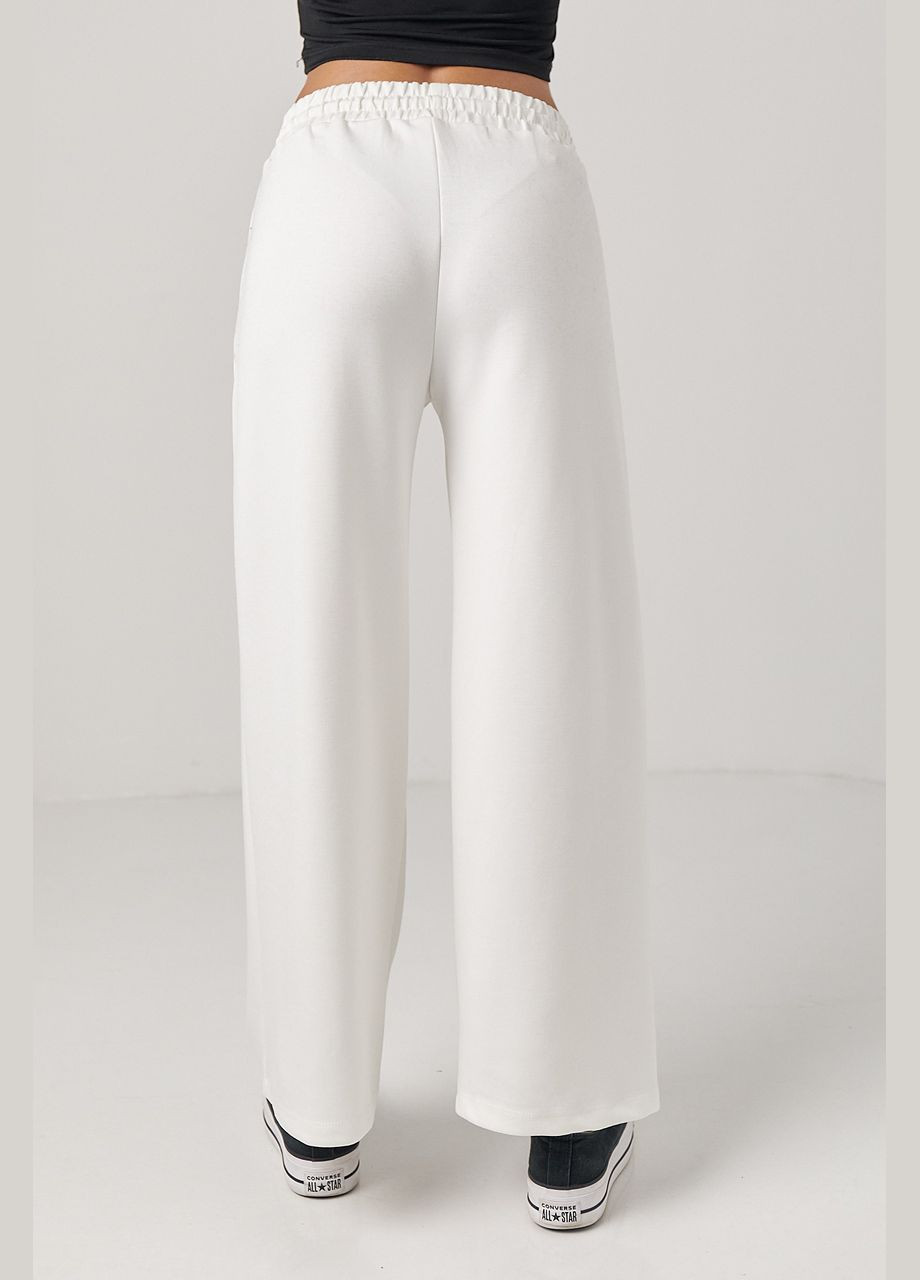 Трикотажні жіночі штани вільного фасону Lurex (300364350)