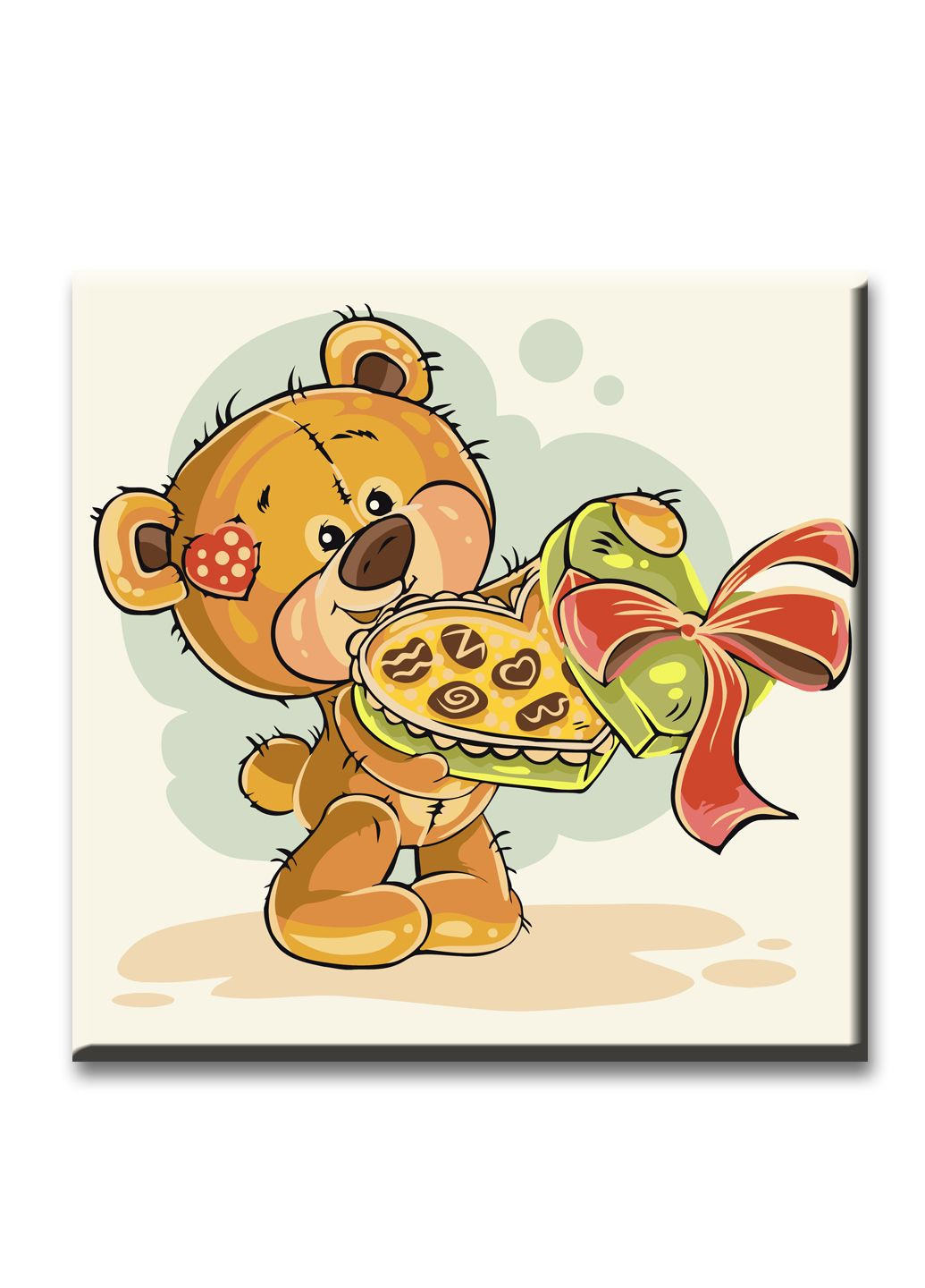 Картина за номерами 30*30 см Ведмедик ArtStory (361971648)