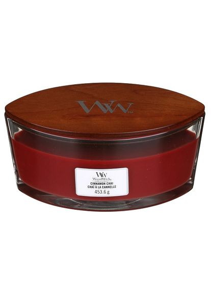 Ароматична свічка в склі Ellipse Cinnamon Chai 453 г (76104E) WoodWick (335371413)