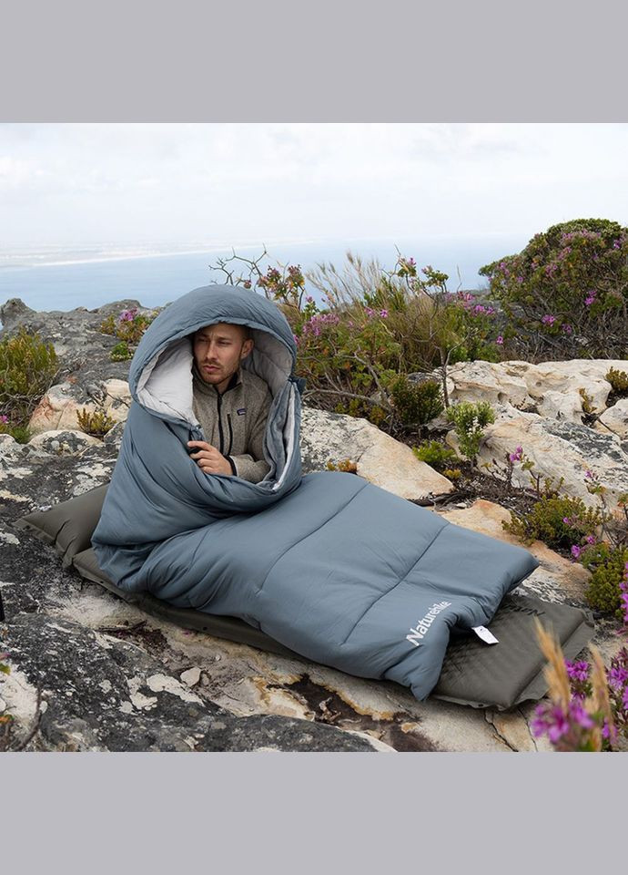 Спальний мішок з підігрівом BE400 CNK2300SD021, правий, бежевий Naturehike (353502737)