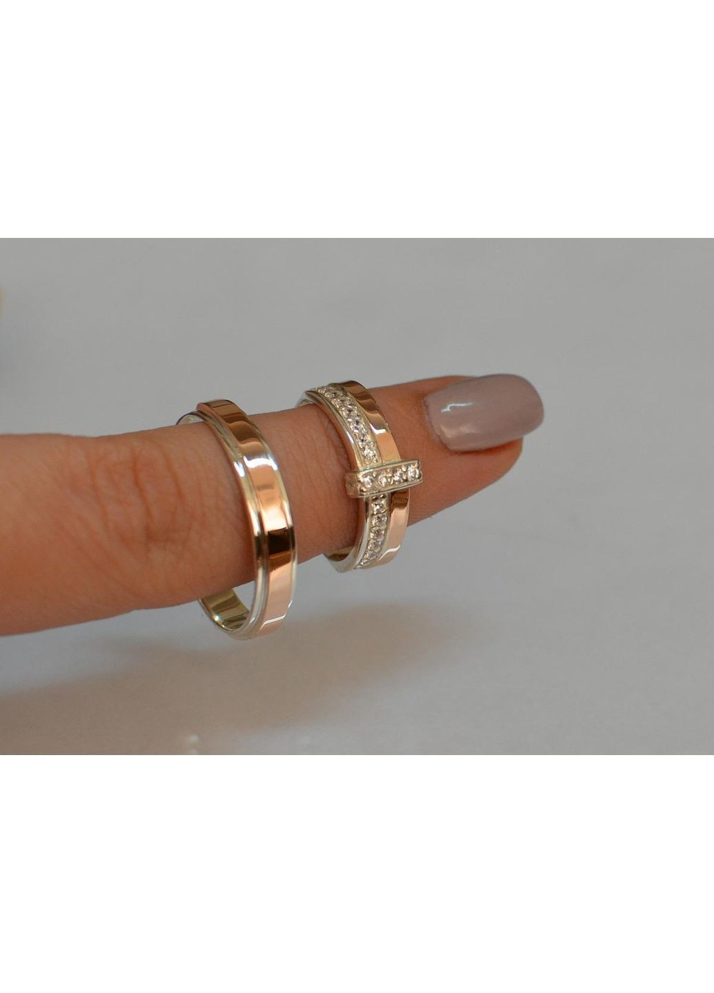 Пара обручок зі срібла Silver Style (367112892)