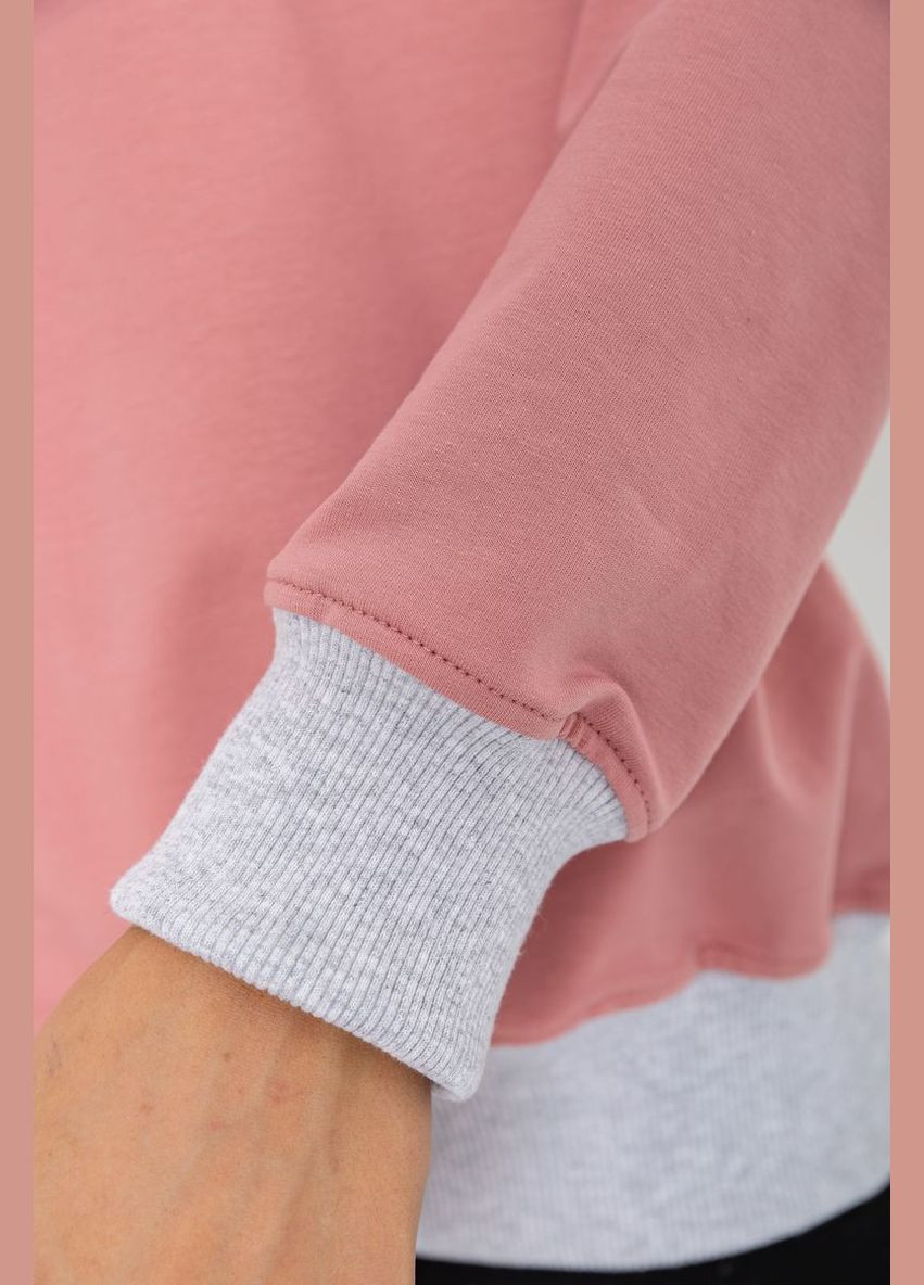 Пудровый свитшот женский на манжете Ager (317276374)