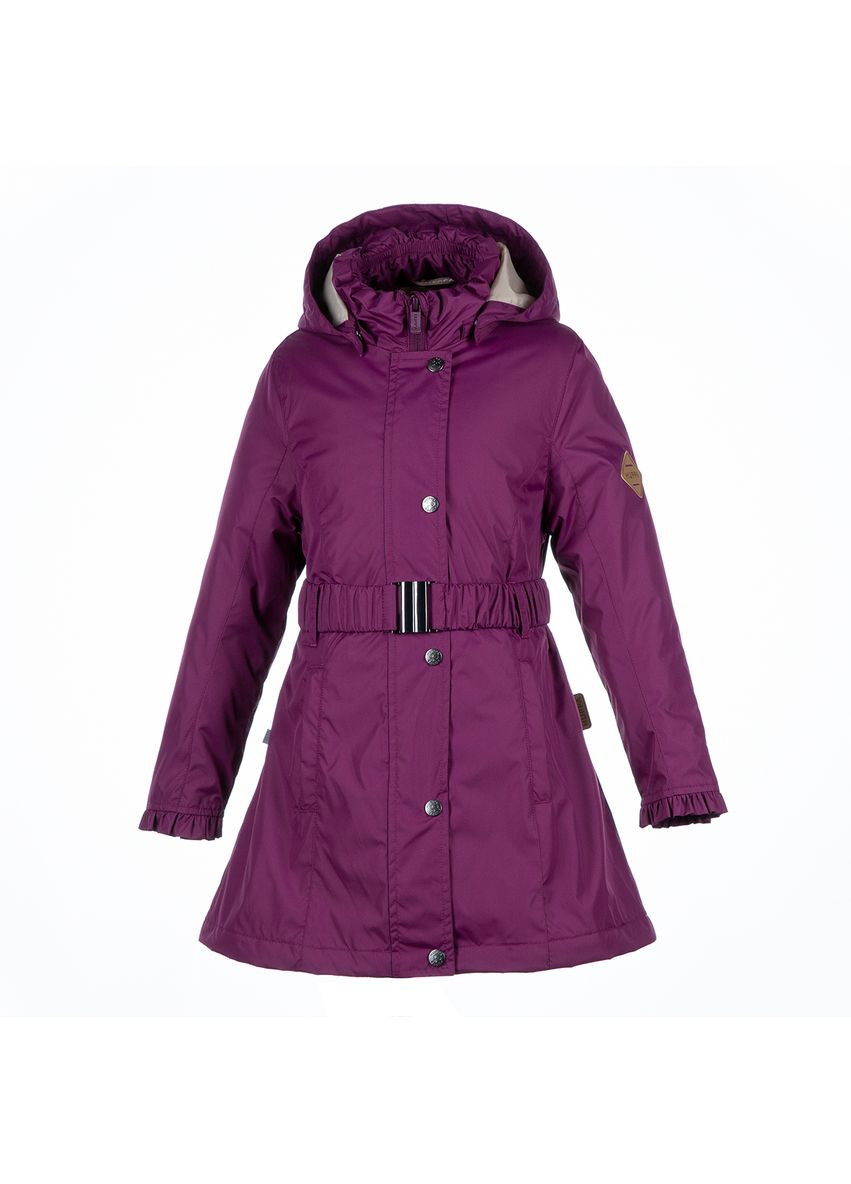 Бордова пальто leandra burgundy, поліестер, р.116, бордовий () Huppa 18030004-80034-116