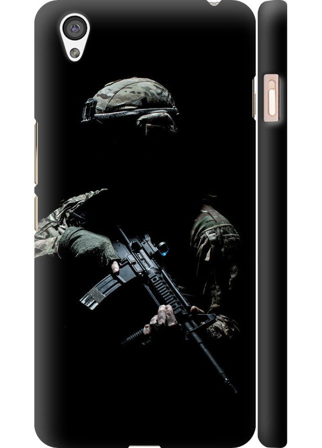 3D пластиковий матовий чохол 'Захисник v3' для Endorphone OnePlus X (318093485)