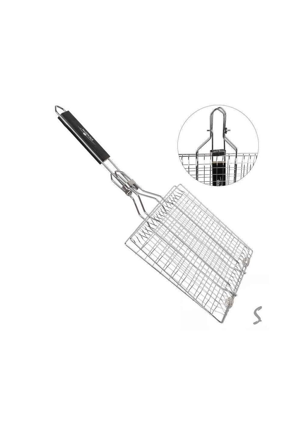 Решетка-гриль 51*32*22*2см со складной ручкой MH-5505 ТМ Stenson (367582558)