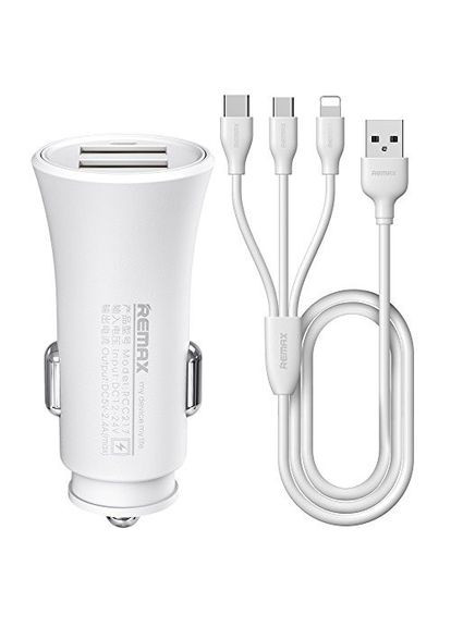 Автомобільний зарядний пристрій Remax (340132648)