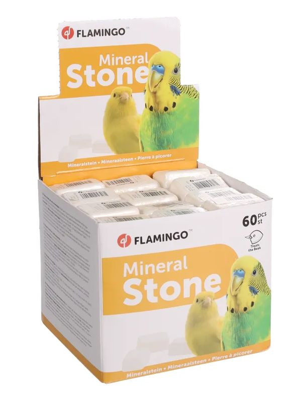 Мел с розмарином для птиц Flamigo Pick Stone 1 шт 4х3х2 см (5400274258261) Flamingo (279563040)