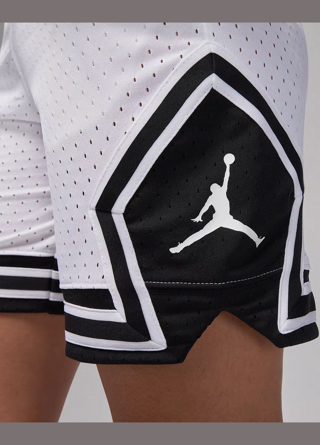 Шорти чоловічі Dri-FIT Sport Diamond DX1487-100 білі Jordan (337172209)