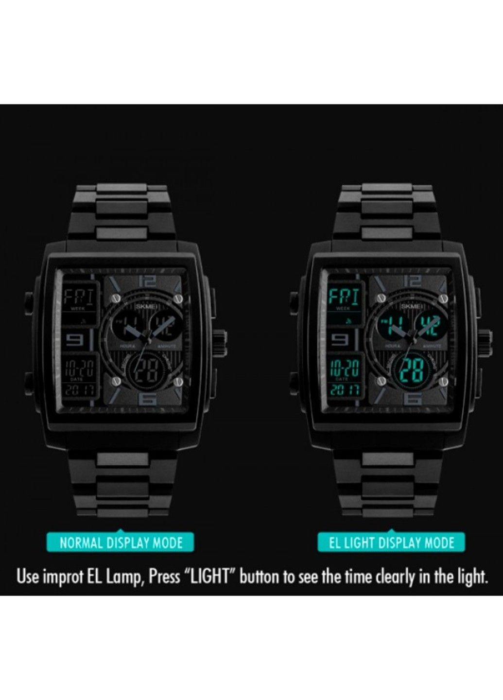 Наручний годинник Durable 1274 золотий Skmei (313653785)