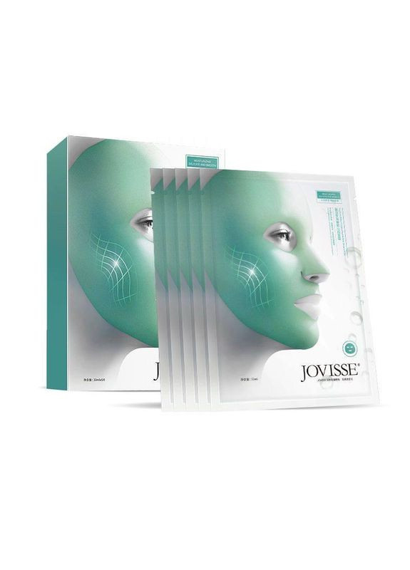 Тканинна маска проти зморшок JOVISSE з морським фенхелем та мідним пептидом Зволоження та пом’якшення шкіри No Brand (366890372)