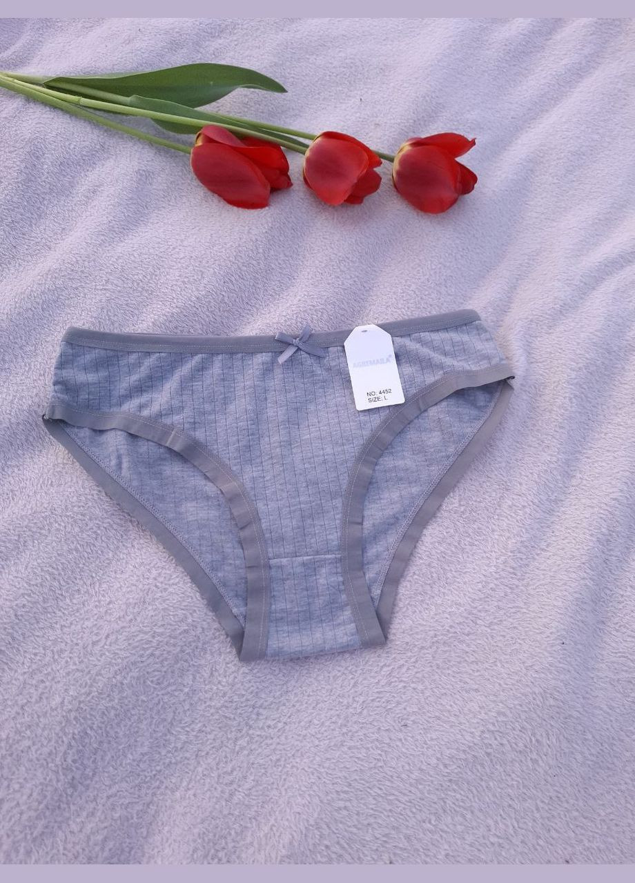 Трусики слип в рубчик хлопок Agremaila Сліп (329729364)