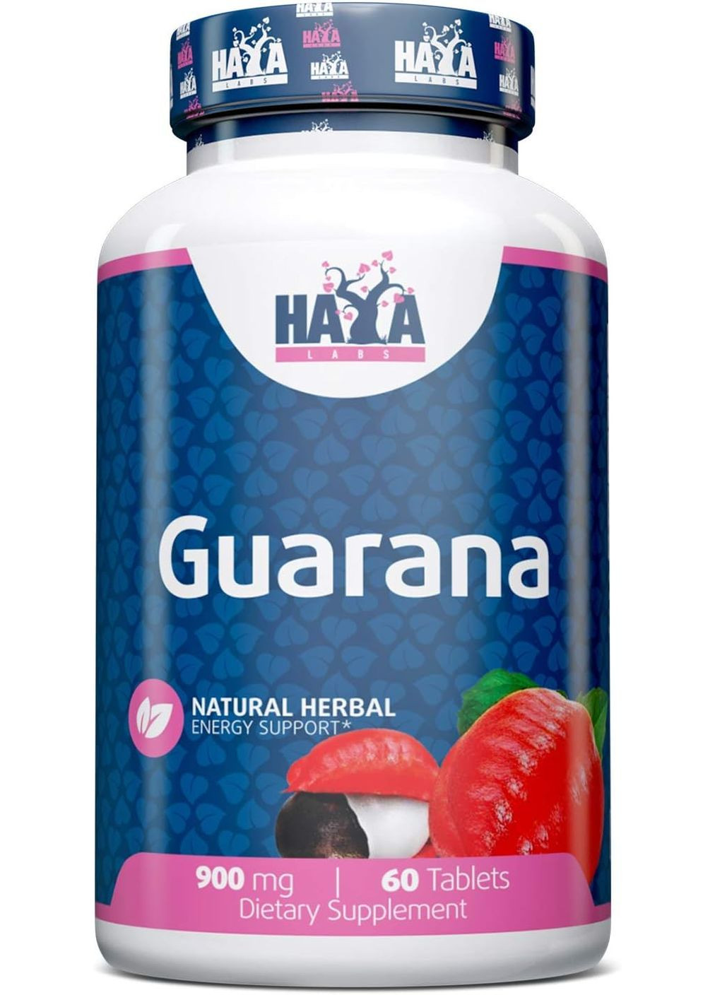 Гуарана Guarana 900 мг 60 таб Haya Labs (351864139)