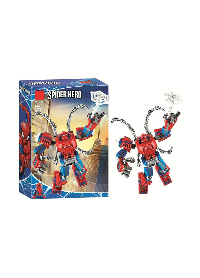 Конструктор "Супергерой" 158дет. 11496 17*24,5*4,5см. No Brand (362436697)