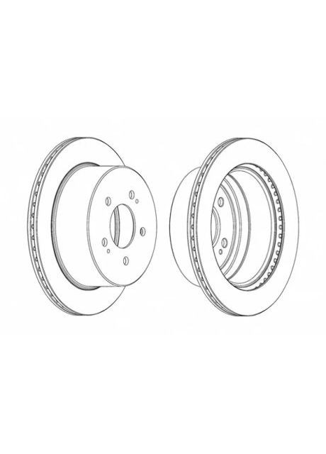 Диск гальмівний Ferodo (368534711)