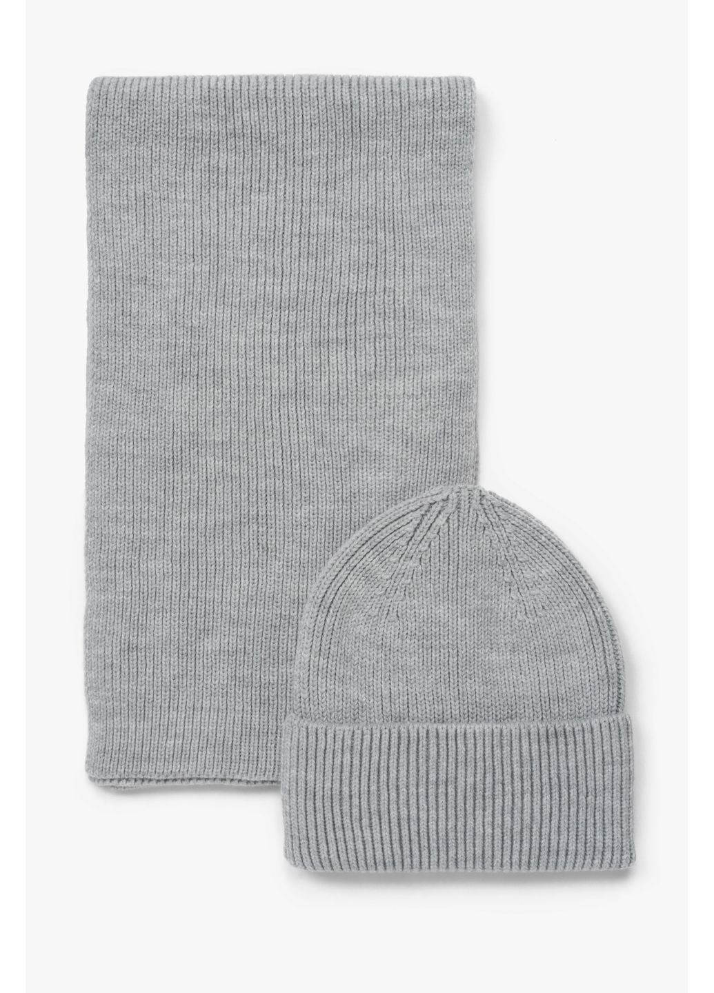 Шапка + шарф, колір сірий Estro (364662279)