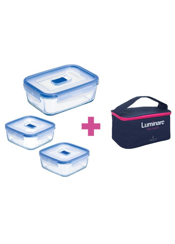 Набір контейнерів + сумка 4 предмета P8002 Luminarc (293343331)