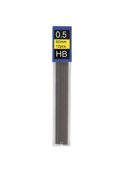 Грифелі для механічних олівців E10801 0,5 мм HB 12 шт ECONOMIX (280941485)