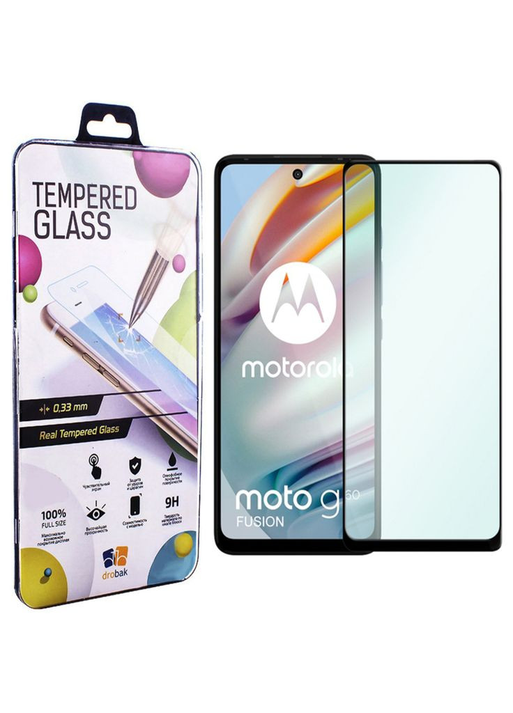 Стекло защитное (m434134) Drobak Motorola Moto G60 (367065397)