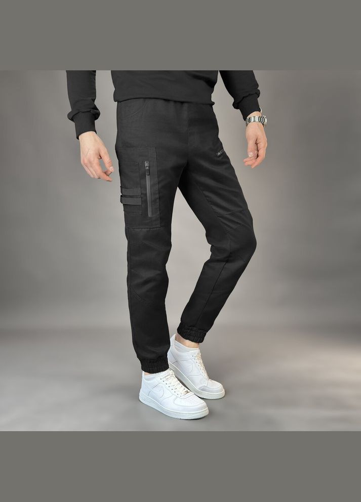 Штани-карго Papin Brodyaga Чорний Pobedov (301788901)