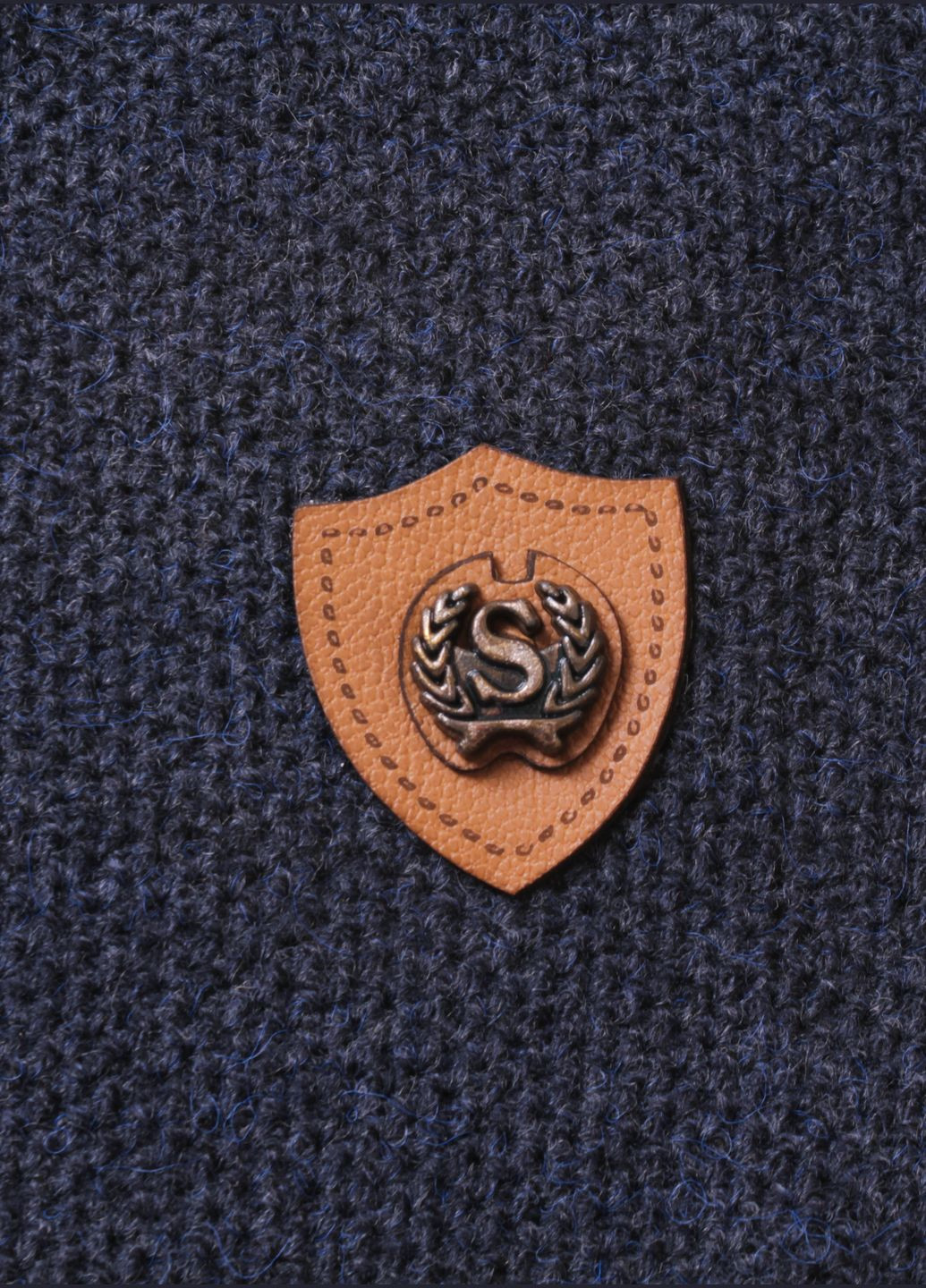 Синий зимний джемпер 230 темно синий Rain Life