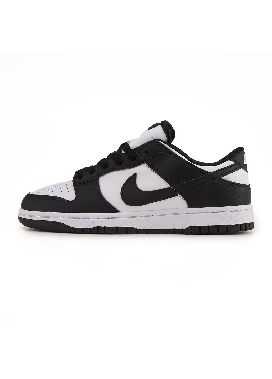 КРОСІВКИ ЖІНОЧІ NIKE SB DUNK LOW RETRO WHITE BLACK НАЙК СБ ДАНК No Brand чорні демісезони (368862171)